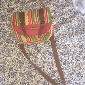 Adorable rainbow crossbody bag!!